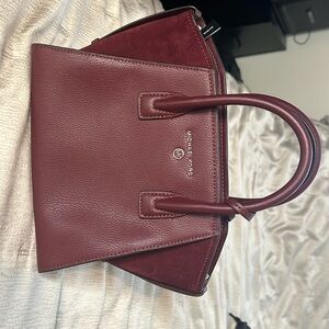 Burgundy Michael kors crossbody